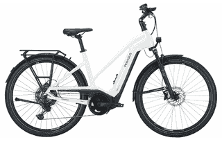 PEGASUS Premio Evo 11 Lite - 28 Zoll 750Wh 11K Trapez - metallic off white