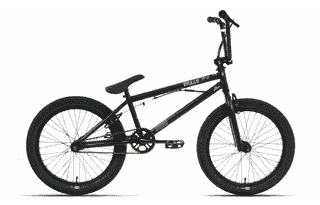 SI BMX Draak FS-1 - 20 Zoll 1K BMX - matt schwarz