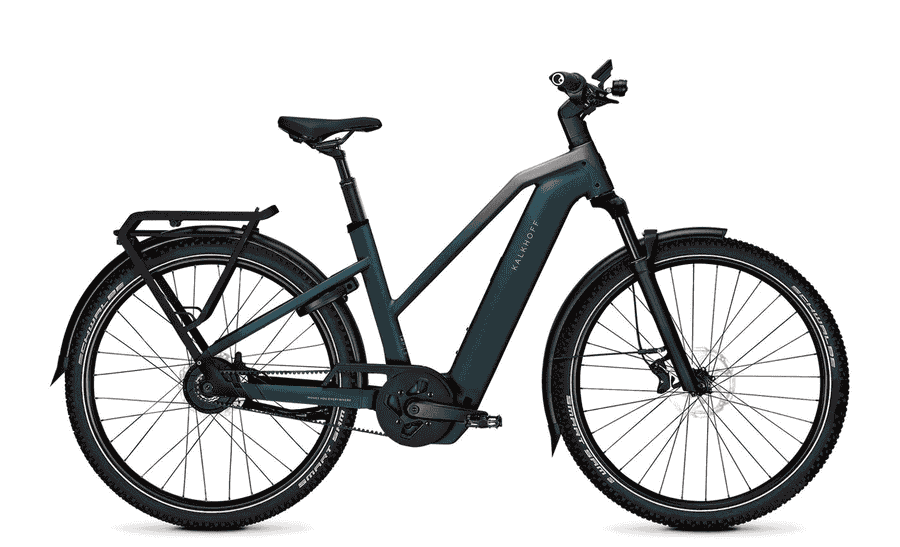 Kalkhoff ENTICE 5+ ADVANCE BELT - 29 Zoll 800Wh Enviolo Trapez - darksprings / jetgrey matt