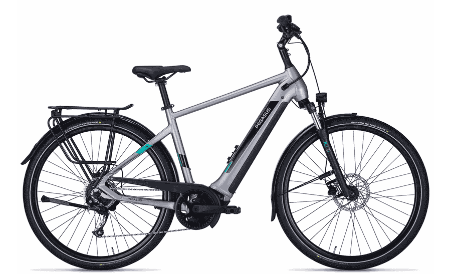 PEGASUS Evo CX 750 - 28 Zoll 750Wh 9K Diamant - silver matt