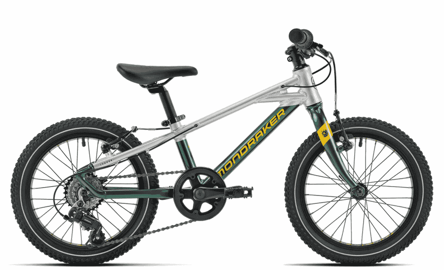 Mondraker Leader 16 - 16 Zoll 6K Diamant - Gloss British Racing Green Racing Silver Yellow