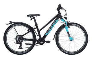 BULLS Tokee Street 24 7-spd - 24 Zoll 7K Wave - dark purple matt