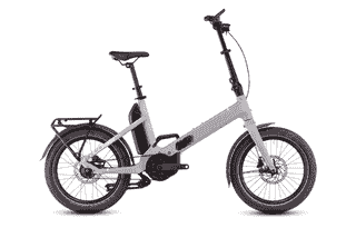 Cube Fold Hybrid Comfort 500 - 20 Zoll 500Wh 5N Faltrad - pearlysilver´n´white