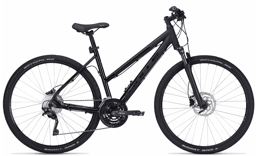 BULLS Cross Mover - 28 Zoll 30K Trapez - black matt