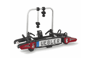 Uebler Kupplungsträger i21 - 60° Abklappwinkel - 2 Fahrräder