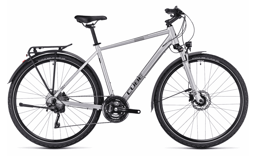 Cube Nature EXC Allroad - 28 Zoll 30K Diamant - polarsilver´n´black