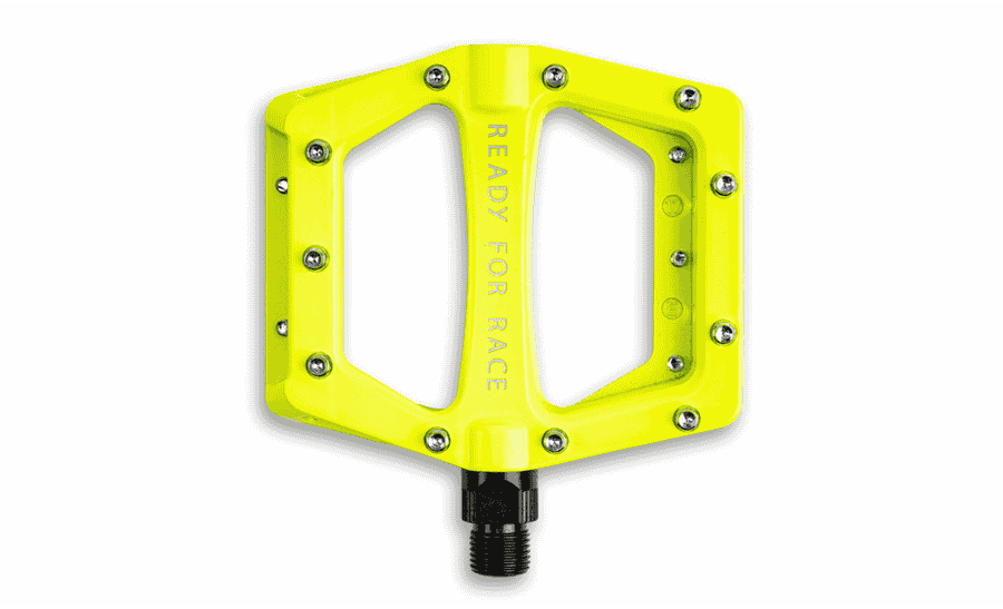 Cube RFR Pedale FLAT CMPT - neon yellow
