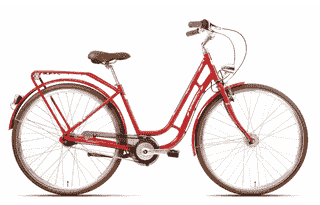 Mammut Retro 1929 - 28 Zoll 7N-RT Wave - tango red