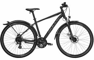 BULLS Cross Bike Street - 28 Zoll 24K Diamant - black matt