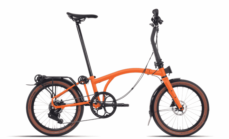 Brompton G Line Roller Frame - 20 Zoll 8K Faltrad - Adventure Orange