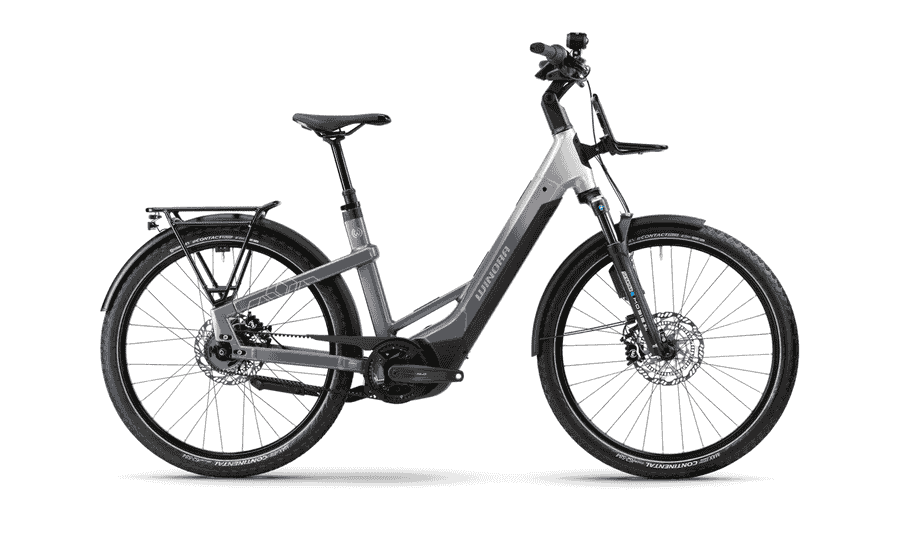 Winora Yakun R5 Pro ABS Low - 27.5. Zoll 800Wh 5N Wave - downtown/haze grey - gloss