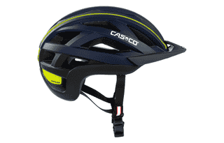 Casco CUDA 2 - blau-neongelb matt