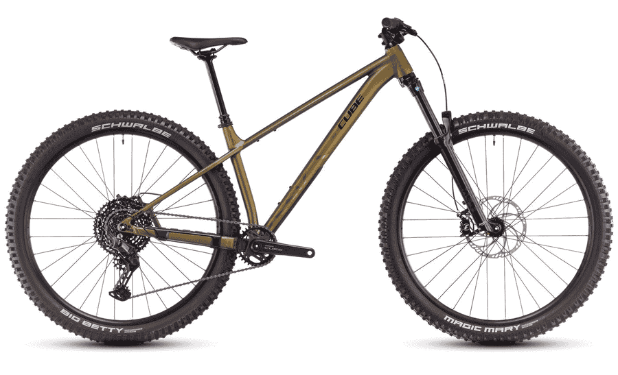 Cube Reaction TM ONE - 27.5 // 29 Zoll 10K Diamant - goldenlime´n´black