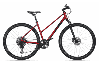KTM X-LIFE CROSS - 28 Zoll 12K Trapez - chrome red