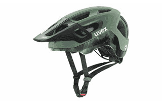 Uvex react MIPS - MTB Helm - Moss Green Black Matt