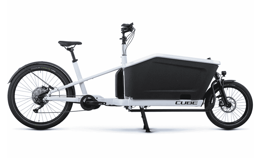Cube Cargo Sport Dual Hybrid 1000 - 20/27.5 Zoll 1000Wh 10K Lastenrad - flashwhite´n´black