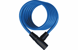 Abus Spiralkabelschloss Star 4508K/150 - blue