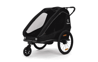 Hamax Traveller 2 Sitzer - Kinderanhänger - black