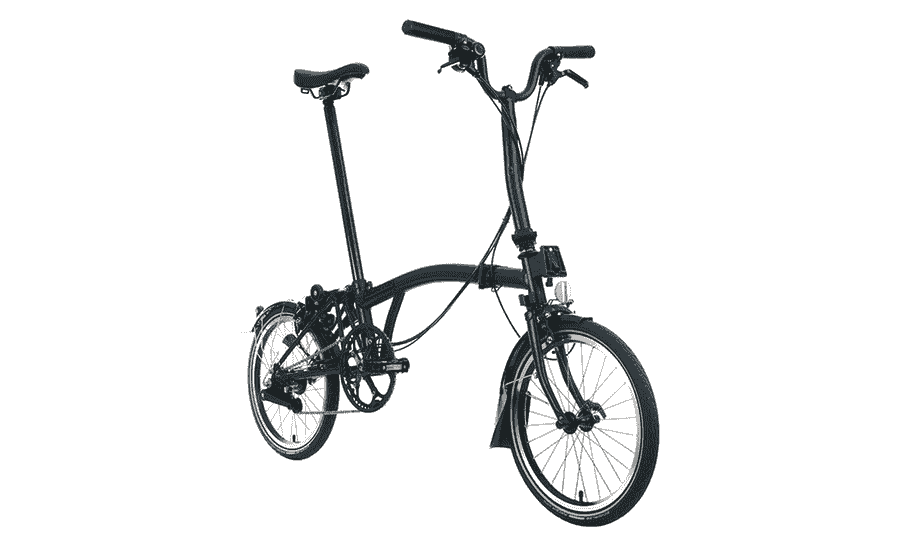 Brompton C-Line Urban - Typ M - 16 Zoll 2K Faltrad - Ocean Blue