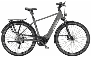 KTM MACINA STYLE 820 XL   - 28 Zoll 800Wh 11K Diamant - MACHINE GREY MATT (SILVER+BLACK)