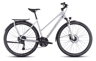 Cube Kathmandu Pro - 28 Zoll 20K Trapez - silverblue´n´grey