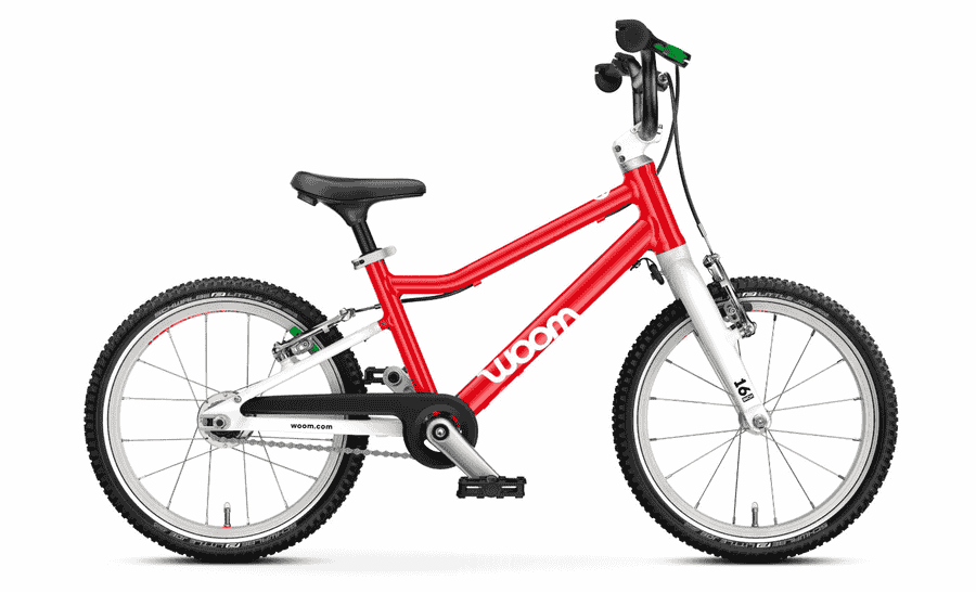 Woom GO 3 AUTOMAGIC - 16 Zoll Diamant 2N - woom red