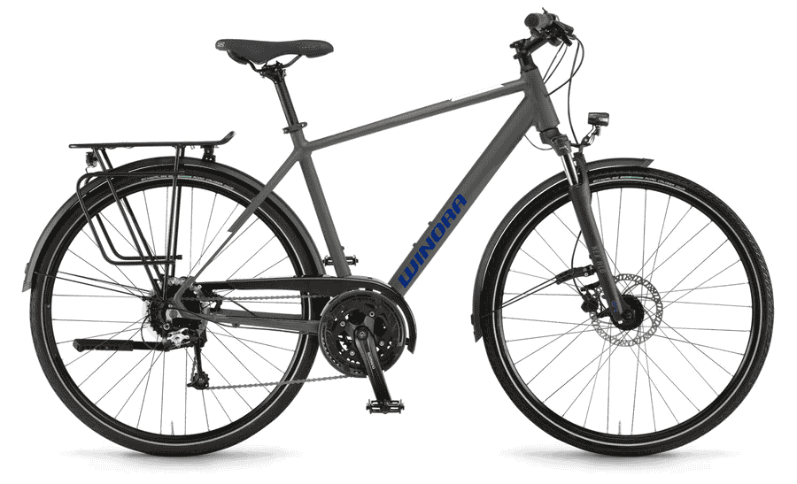 Winora Domingo 27 - 28 Zoll 27K Diamant - Microchip Grey matt