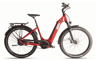 Velo de Ville SEB 990 SUV Smart Smooth - 27,5 Zoll 625Wh Enviolo Wave - Wine Red