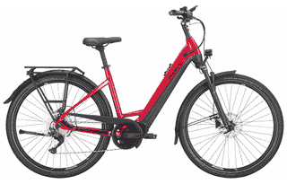 PEGASUS Premio Evo 10 Lite - 28 Zoll 750Wh 10K Wave - hyper red