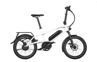 Riese und Müller Tinker2 vario - 20 Zoll 545Wh Enviolo - crytsal white