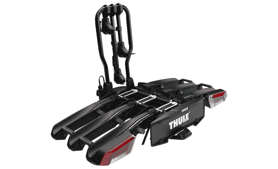 Thule EasyFold 3 - 3-Bike Anhängerkupplungs-Fahrradträger - schwarz