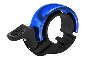 Knog Oi Classic Large Fahrradklingel - schwarz/blau