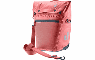 Deuter Mainhatten 17+10 (2022) multifunktionale Fahrradtasche - redwood-ink