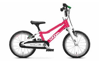 Woom GO 2 - 14 Zoll Diamant 1K - hot pink