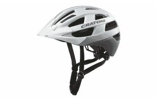 Cratoni Velo-X Fahrradhelm - white matt