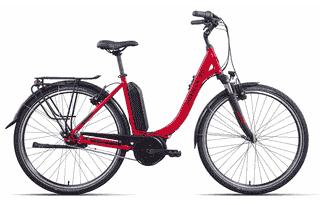 HERCULES Lyon R7 - 28 Zoll 545Wh 7N-RT Wave - red-glossy