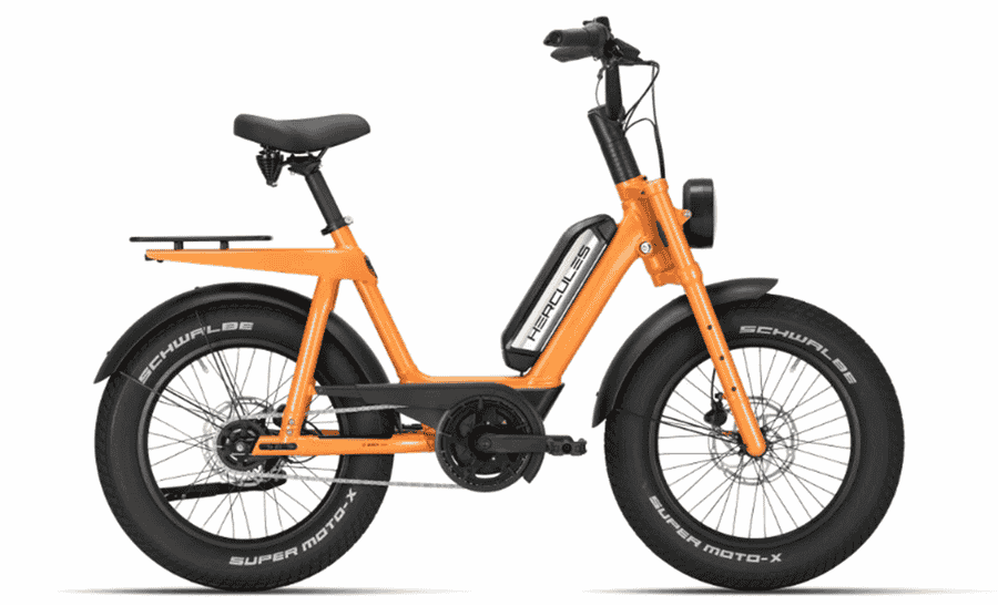 HERCULES Prima 5E - 20 Zoll 545Wh 5N Compact - orange-glossy
