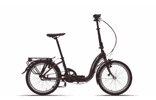 HERCULES Versa R3 - 20 Zoll 3N-RT Faltrad - darkred-glossy