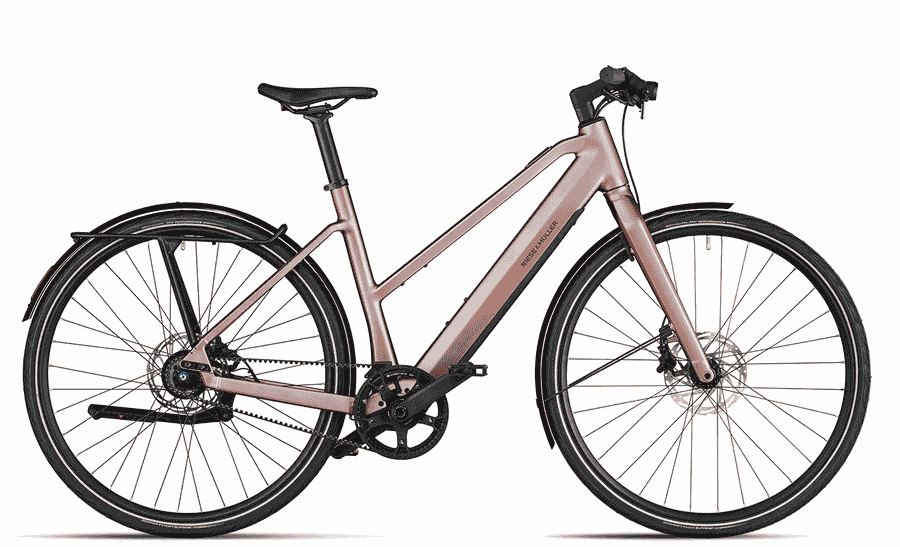 DEMOBIKE - Riese und Müller UBN Seven silent - 28 Zoll 430Wh 8N Trapez - rose