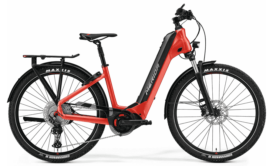 Merida eSPRESSO CC 675 EQ - 27.5 Zoll 750Wh 11K Wave - Rot/Schwarz