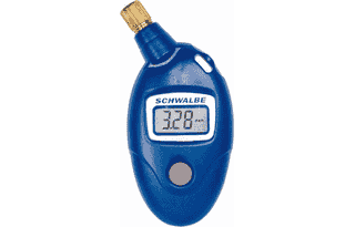 Schwalbe Airmax Pro digitaler Luftdruckprüfer blau