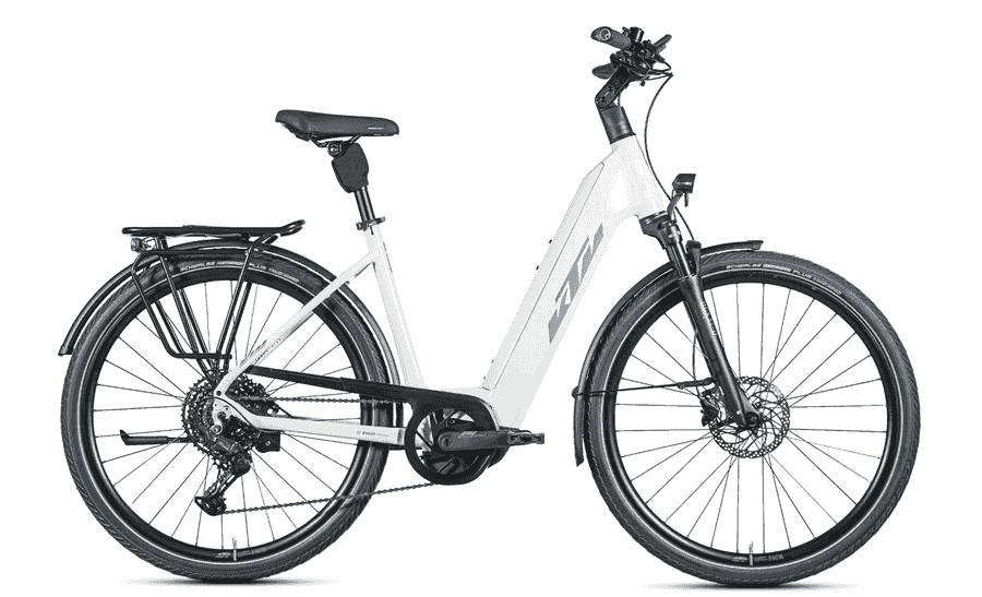 KTM Macina Limited - 28 Zoll 625Wh 10K Wave - Metallic White