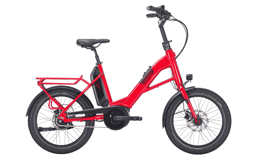 PEGASUS Swing E8R Disc - 20 Zoll 400Wh 8N-RT Compact - chrome crimson red