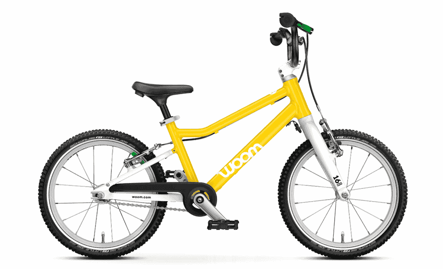 Woom GO 3 - 16 Zoll Diamant 1K - vibrant yellow