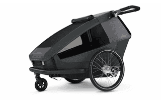 Croozer  Kid Yuuna Moonlight Black 2 - Moonlight Black