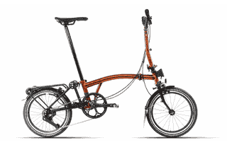 Brompton P-Line Explore - Typ H - 16 Zoll 12K Faltrad - Flame Lacquer