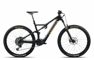 Orbea RISE M-Team - 29 Zoll 360Wh 12K Fully - Coal Blue/Red Gold