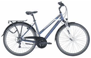 PEGASUS Piazza 21 - 28 Zoll 21K Trapez - steel blue