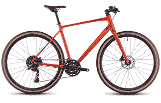 Cube Nulane Pro - 28 Zoll 20K Diamant - fireorange´n´black