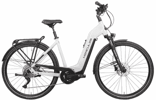 HERCULES Intero Sport I-10 - 28 Zoll 630Wh 10K Wave - white-glossy